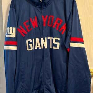 NFL New York Giants Blue and Red Jacket